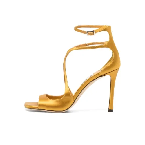 Jimmy Choo Azia 95mm Metallic-effect Sandals