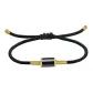 Hetian Black Jade-All The Best Rope Bracelet-(Adjustable)-Y178877