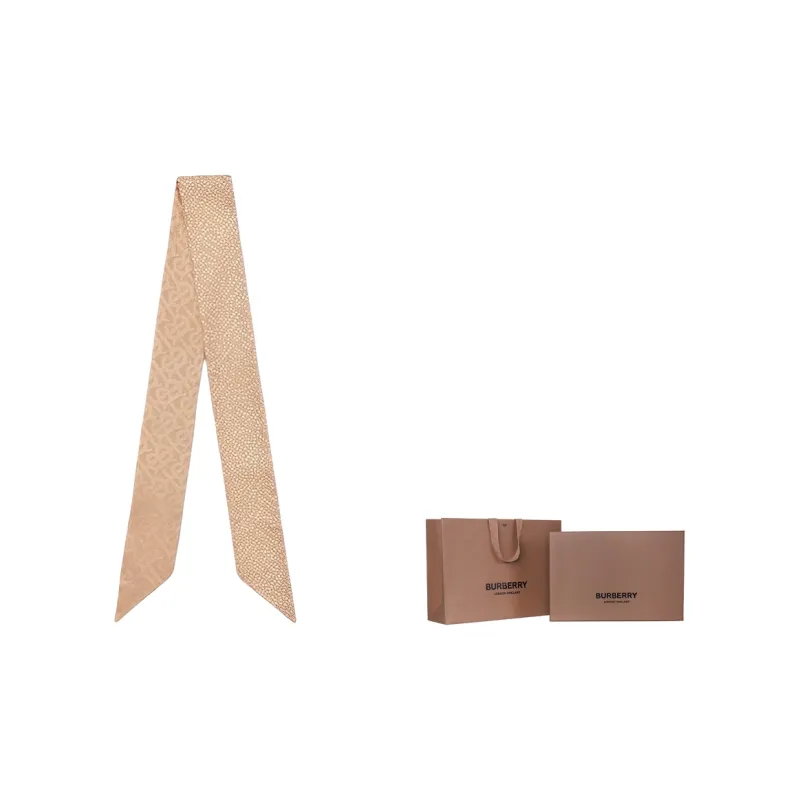 Burberry Silk Scarves Unisex-2