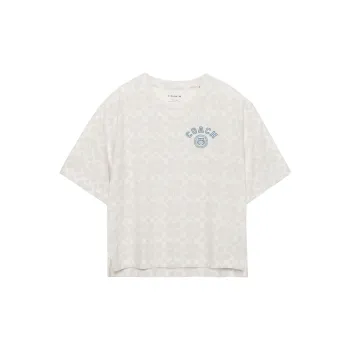 COACH FW22 T Shirt Unisex White