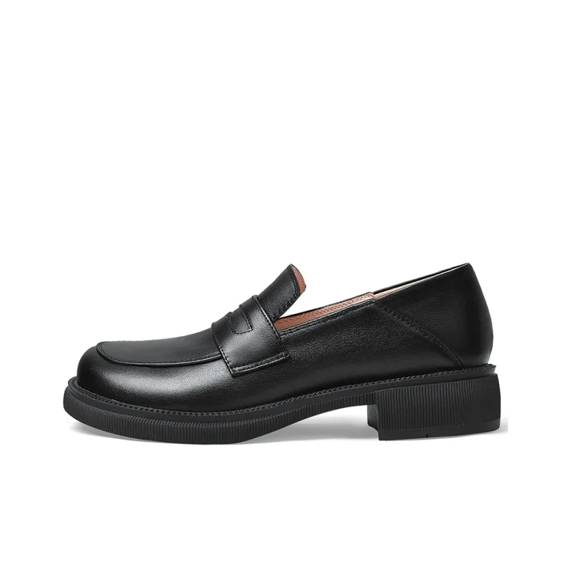 Lily Wei Loafers 3cm Women's Black-0