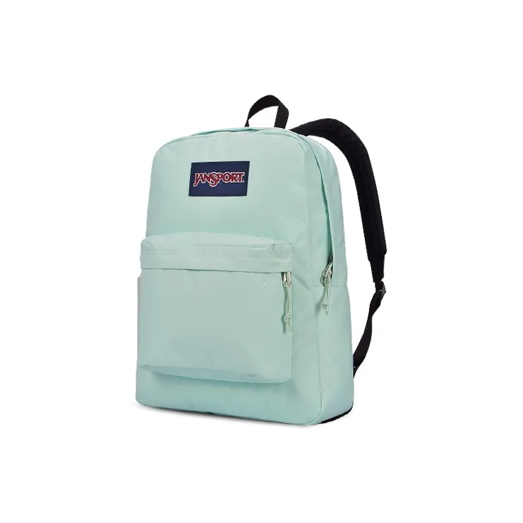 JanSport Recycled Polyester Laptop Backpack Regular Unisex Cyan Ripples-1