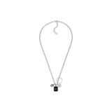 DIOR Metal Necklaces Men's Silver