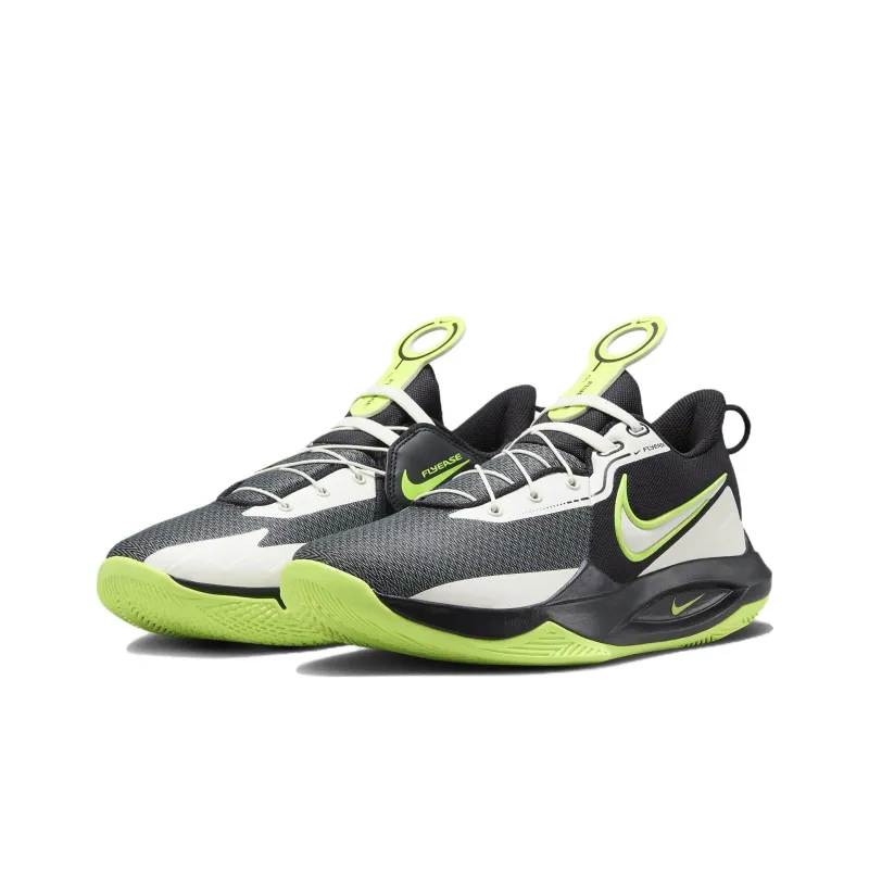 Nike Precision 6 FlyEase 'Black Volt'-2