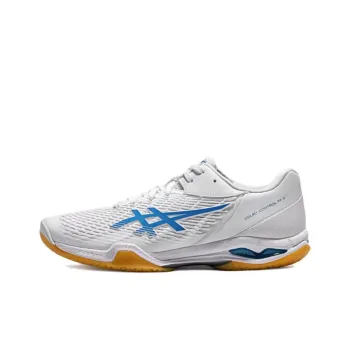 Asics Court Control FF 3 White Directoire Blue