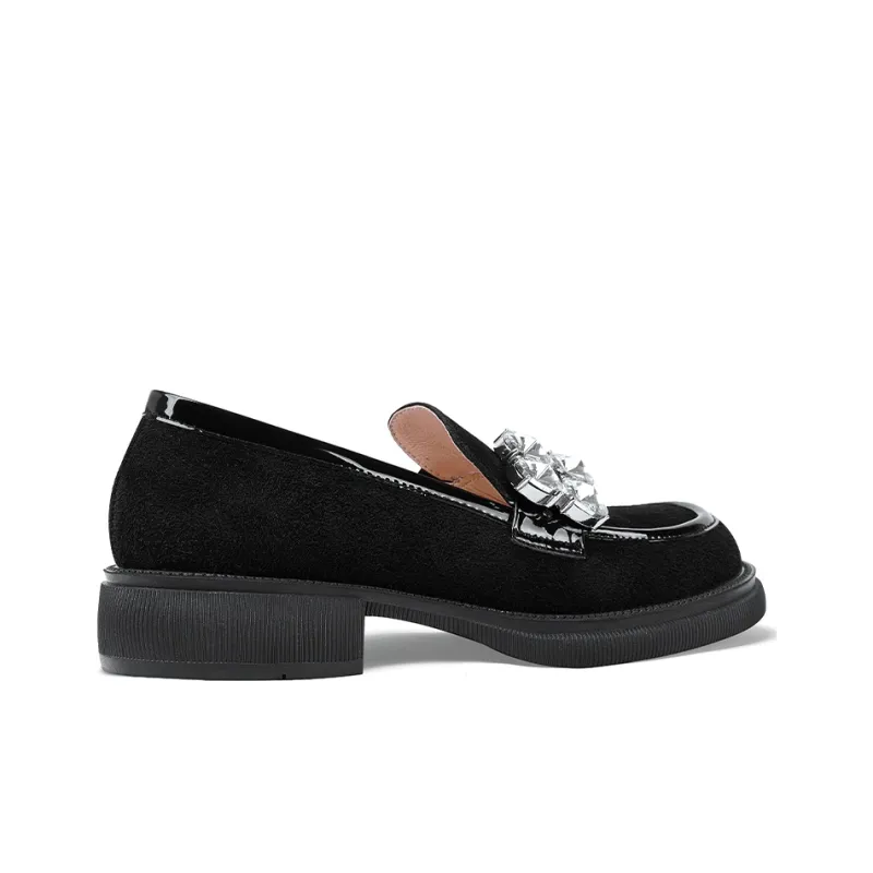 Lily Wei Loafers Women's Black-5