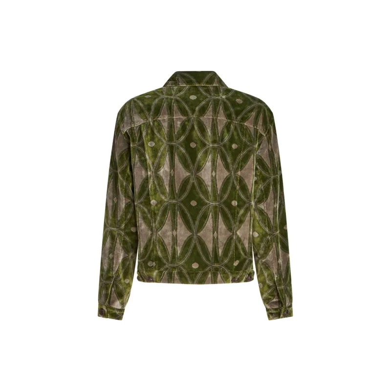 ETRO All Over Graphic Printed Buttoned Jacket-1