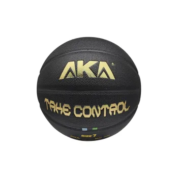 AKA PU Basketball Black Gold Size 7 Ball Training