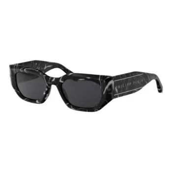 PHILIPP PLEIN Geometric Frame Sunglasses