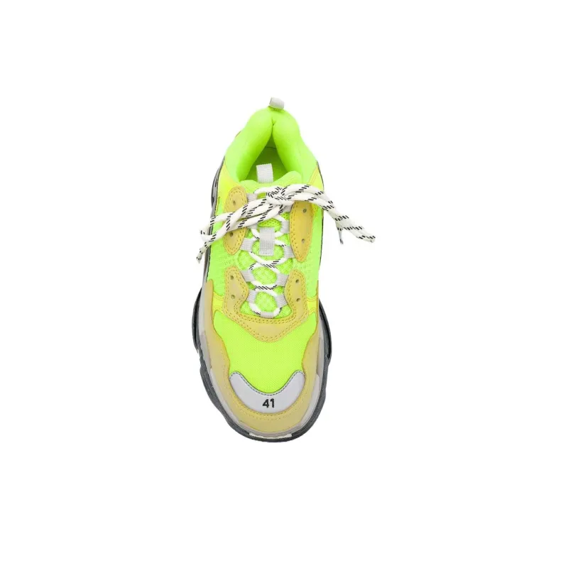 Balenciaga Triple S Sneakers 'Fluorescent Green'-4