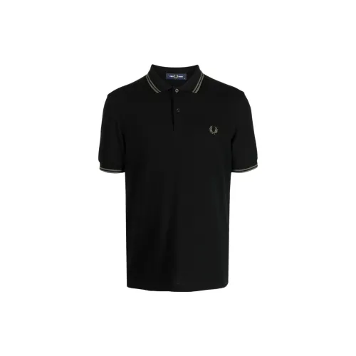 FRED PERRY Polo Shirts Men Black