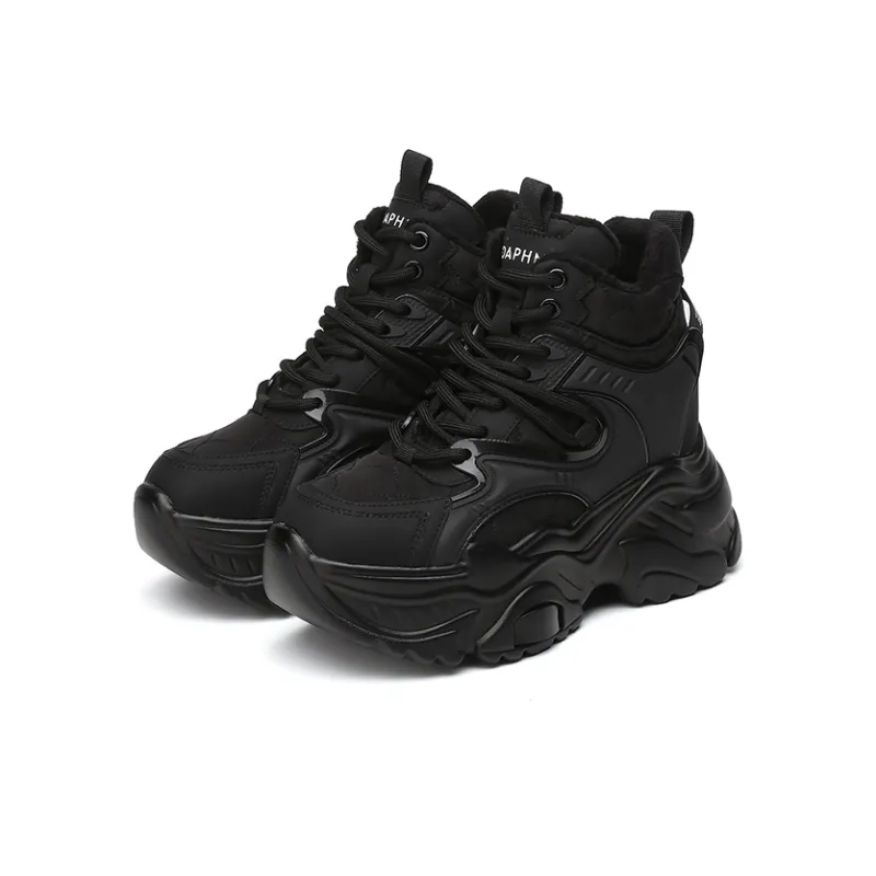 DAPHNE High-Top Chunky Sneakers 6cm Women's-2