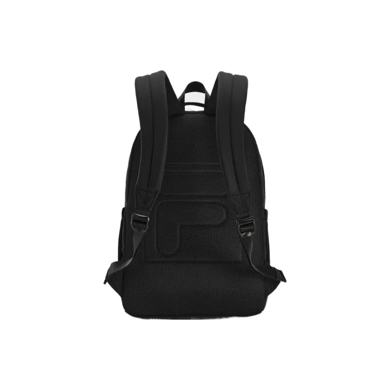 FILA Fabric Laptop Bag Backpack Regular Women's Black-3