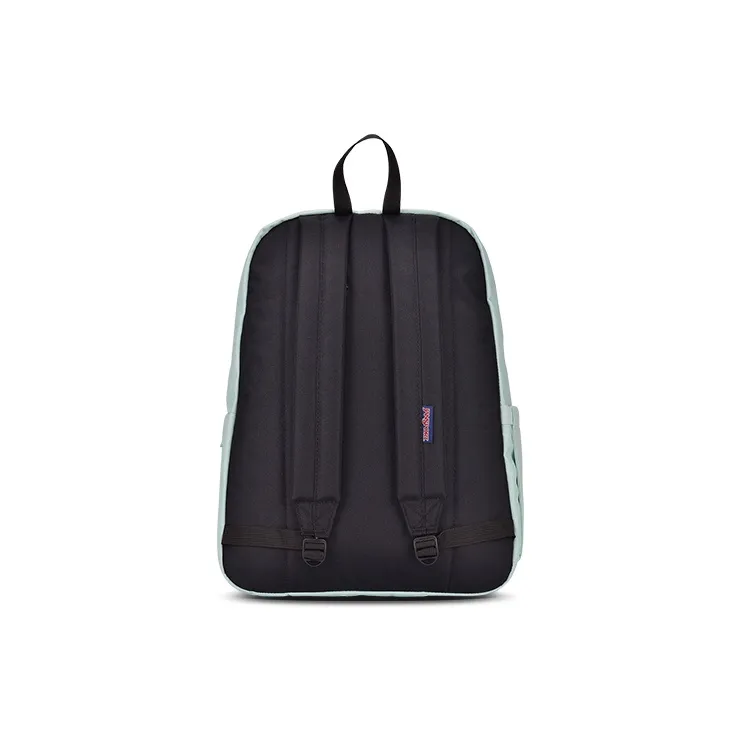 JanSport Recycled Polyester Laptop Backpack Regular Unisex Cyan Ripples-3