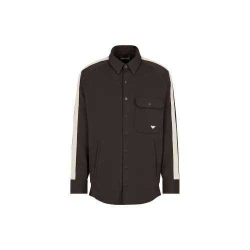 EMPORIO ARMANI Jackets Men Brown