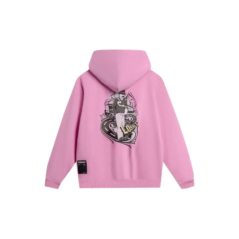LiNing Badfive Sweatshirt Unisex Dreamy Pink-1