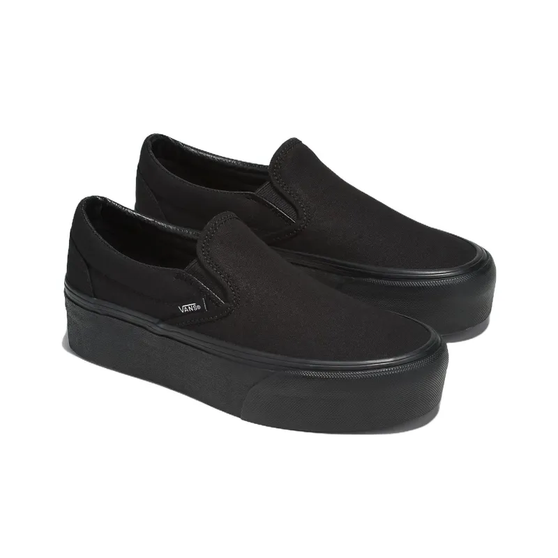Vans Classic Slip On Stackform Canvas 'Black'-2