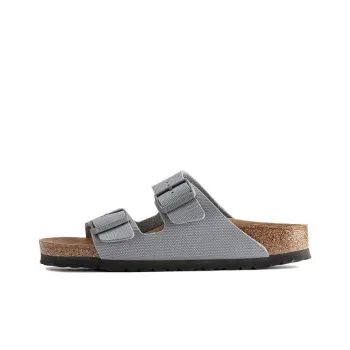 Birkenstock Arizona Vegan Men Textile 'Stone Coin'