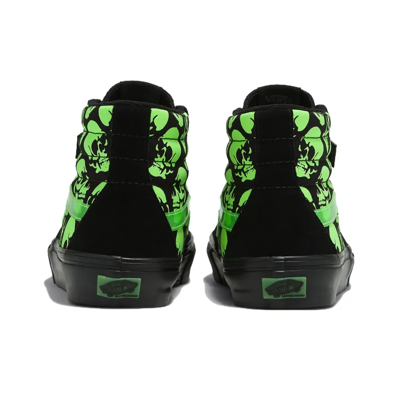 Vans Sk8 Hi 'Glow Skulls'-3
