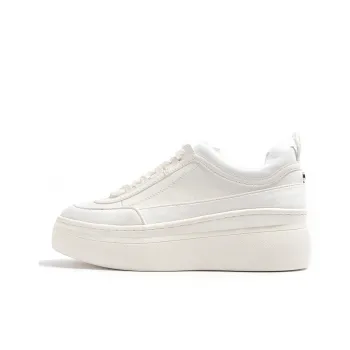 STEVE MADDEN High-Top Skateboard Shoes 6cm Women's White