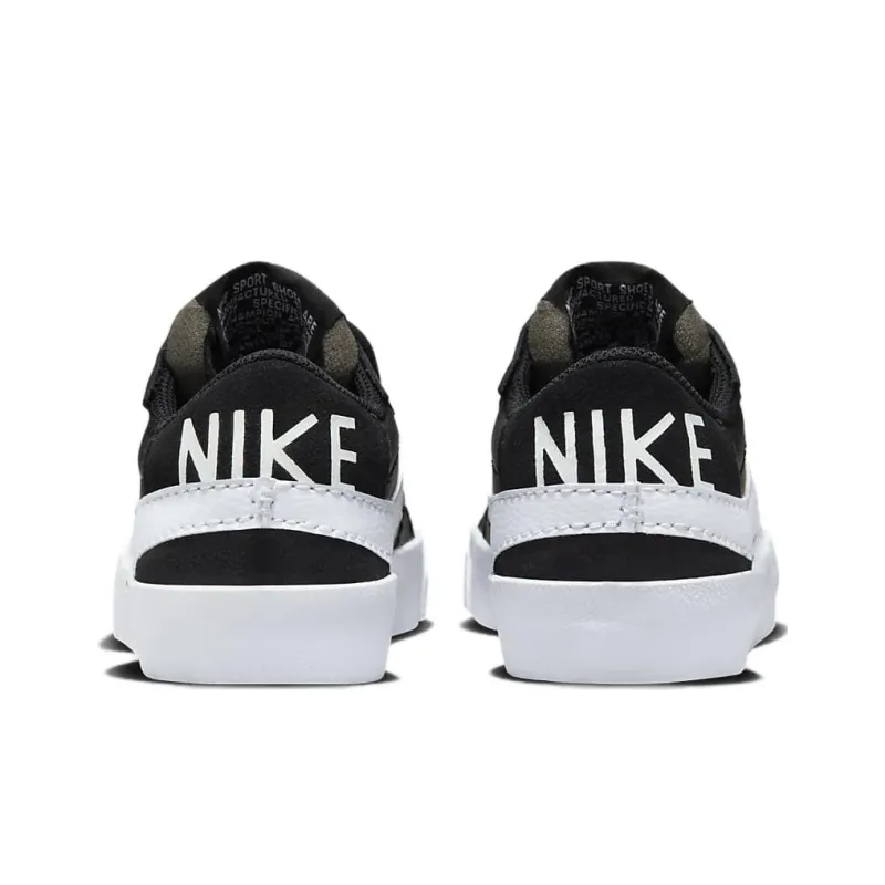 Nike Blazer Low 77 Jumbo Black White Women's-4
