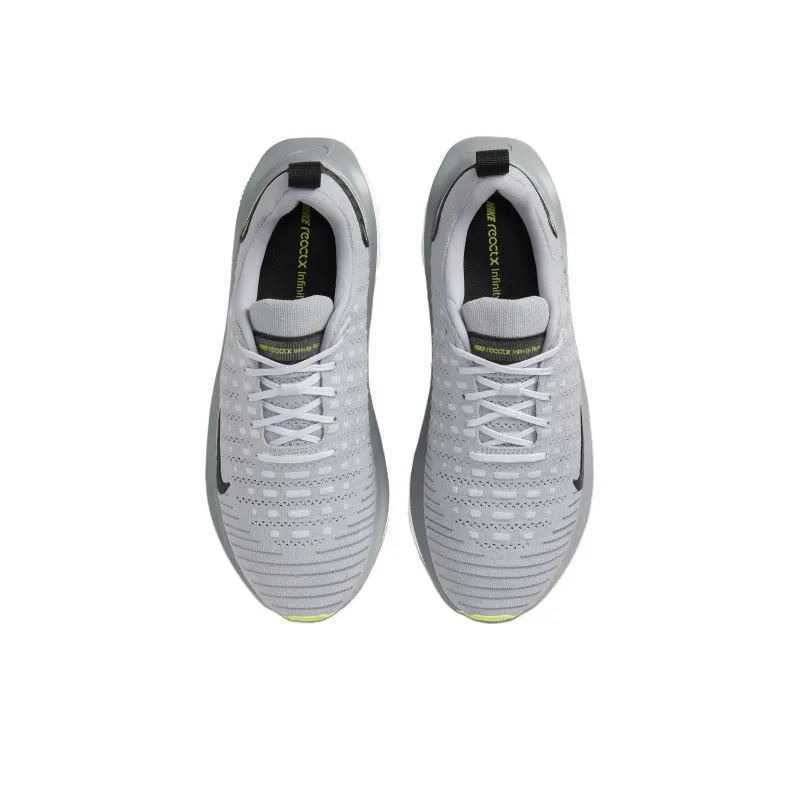 Nike ReactX Infinity Run 4 Wolf Grey Lime-3