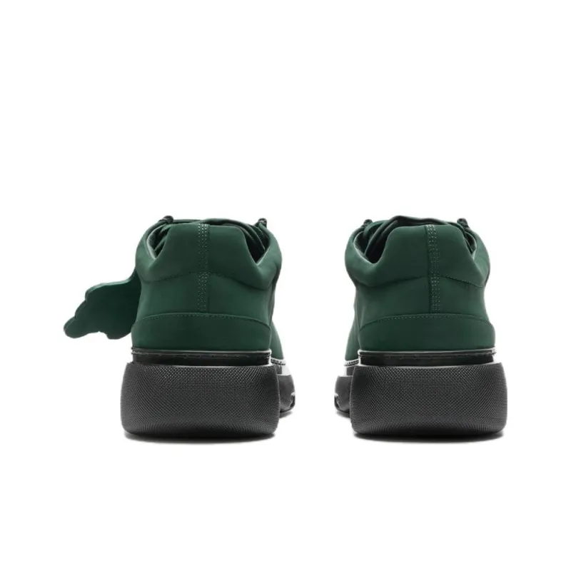 Burberry Creeper Men's Casual Shoes Men's Green Black-3