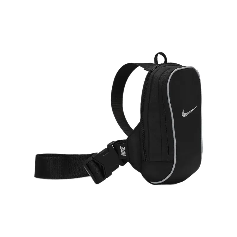 Nike Fabric One Shoulder Crossbody Bag, Sling Bag Regular Unisex Black-1
