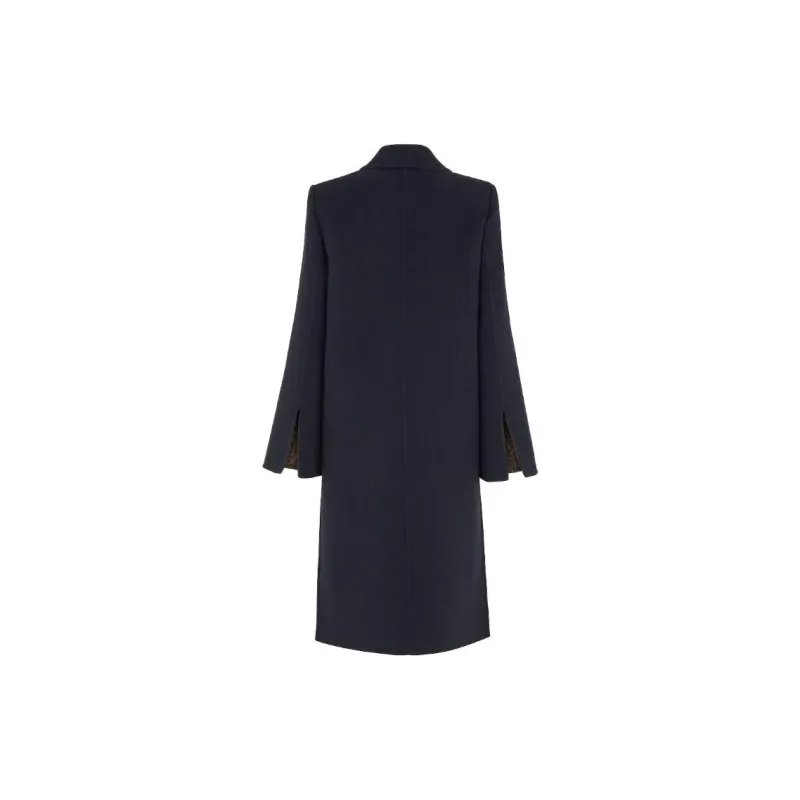 FENDI Coats Women's Blue-1