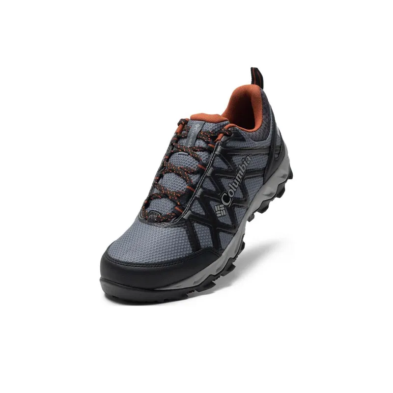 Columbia Wear resistant And Waterproof Low Top Outdoor Shoes Men's Gray Black-2