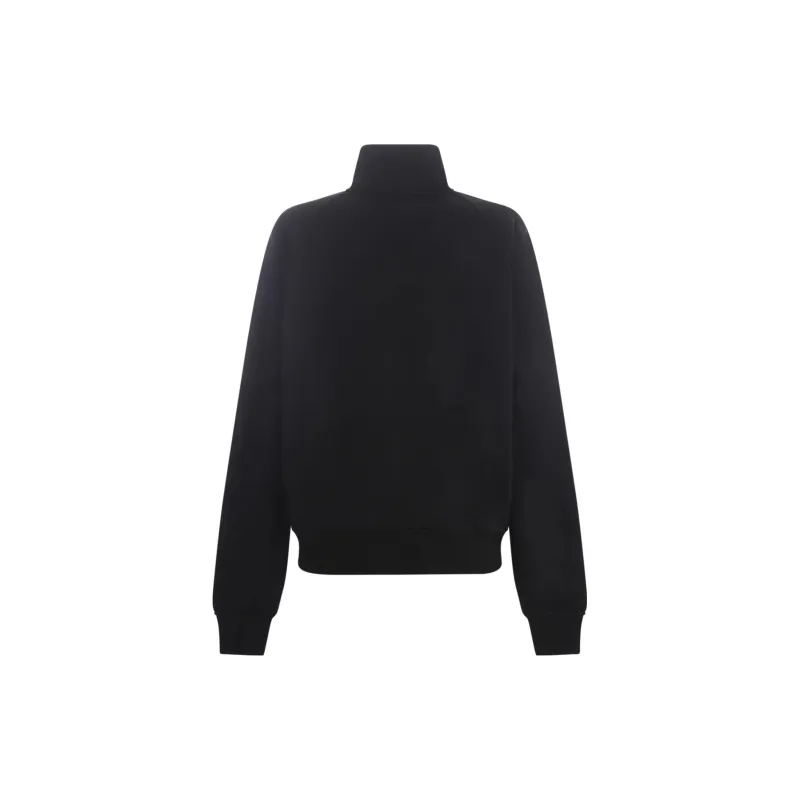 DSQUARED2 Logo stripes Zip up Cotton Sweatshirt-1