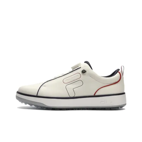 FILA GF 1911 Trainer Golf Shoes Men Low-Top Beige