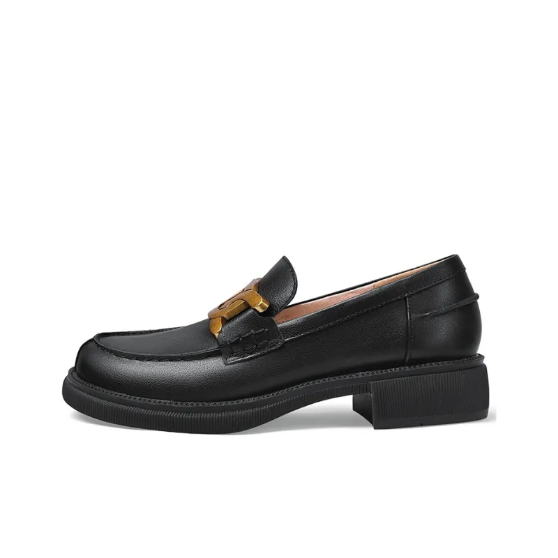 Lily Wei Loafers 3cm Women's Black-0