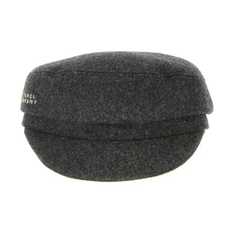 ISABEL MARANT Evie Logo Embroidered Hat-0