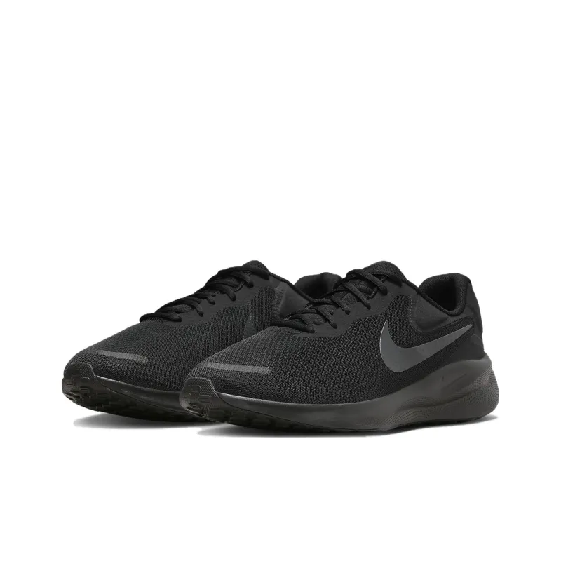 Nike Revolution 7 Extra Wide Shoes 'Black Off Noir'-2