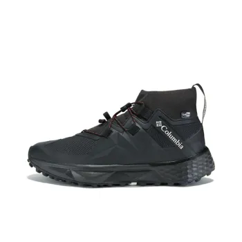 Columbia Endurance Hiking Collection Slip Resistant Mid Top Outdoor Shoes Men's Black
