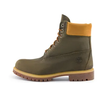 Timberland Premium 6 Inch Waterproof Boot 'Olive Green Yellow'