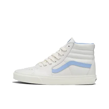 Sk8 Vans Hi Vintage Leather 'Blanc De Blanc Blue'