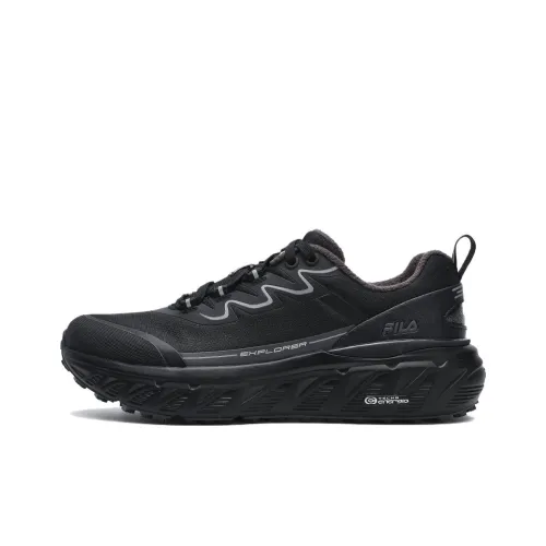 FILA Explorer Hiking / Trekking Shoes Men Low-Top Black