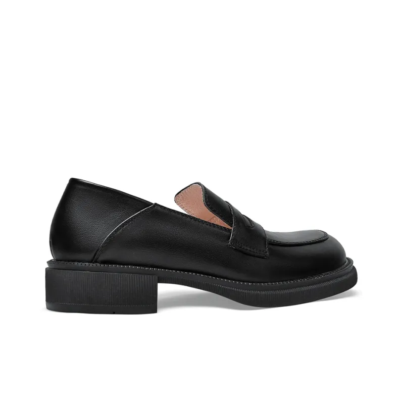 Lily Wei Loafers 3cm Women's Black-1