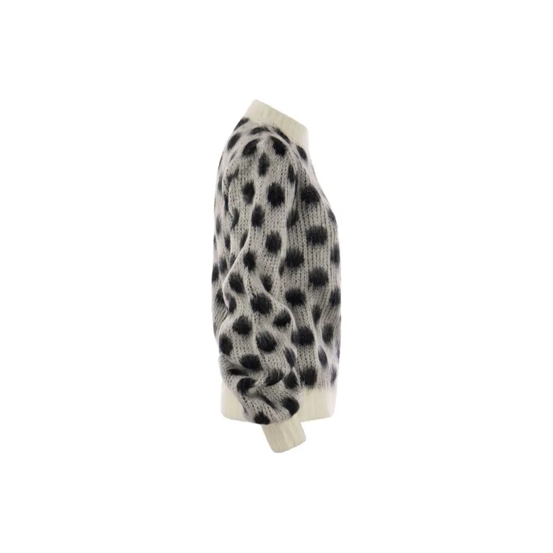MARNI Polka Dot Knitted Jumper-1