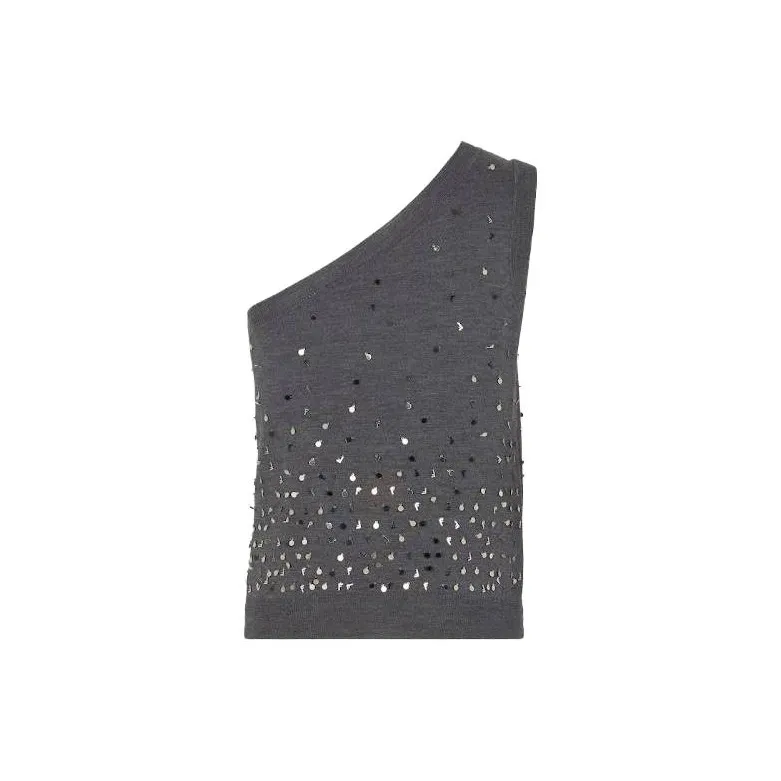 FENDI Tank Tops Men Gray-1