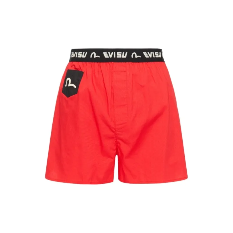 EVISU AW23 Underpants Men's Red-1
