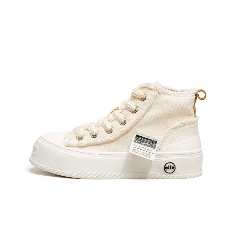 La Chapelle High-Top Canvas Shoes Women's-10