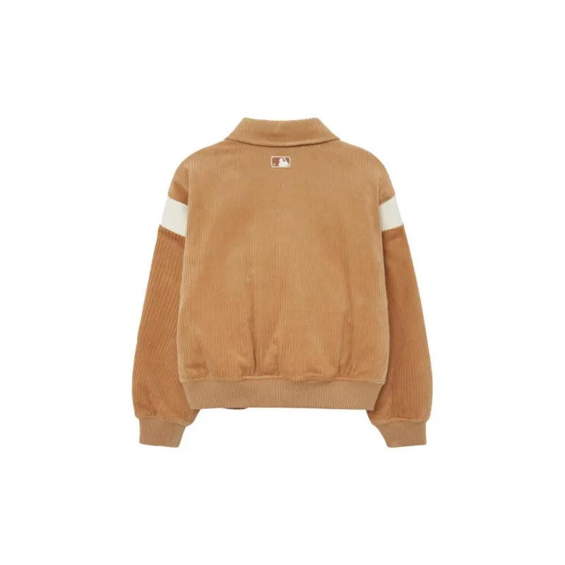 MLB Jackets Women's Beige Yellow-1