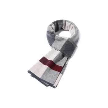 Jiu Ji Pure Wool Knit Scarves Men's