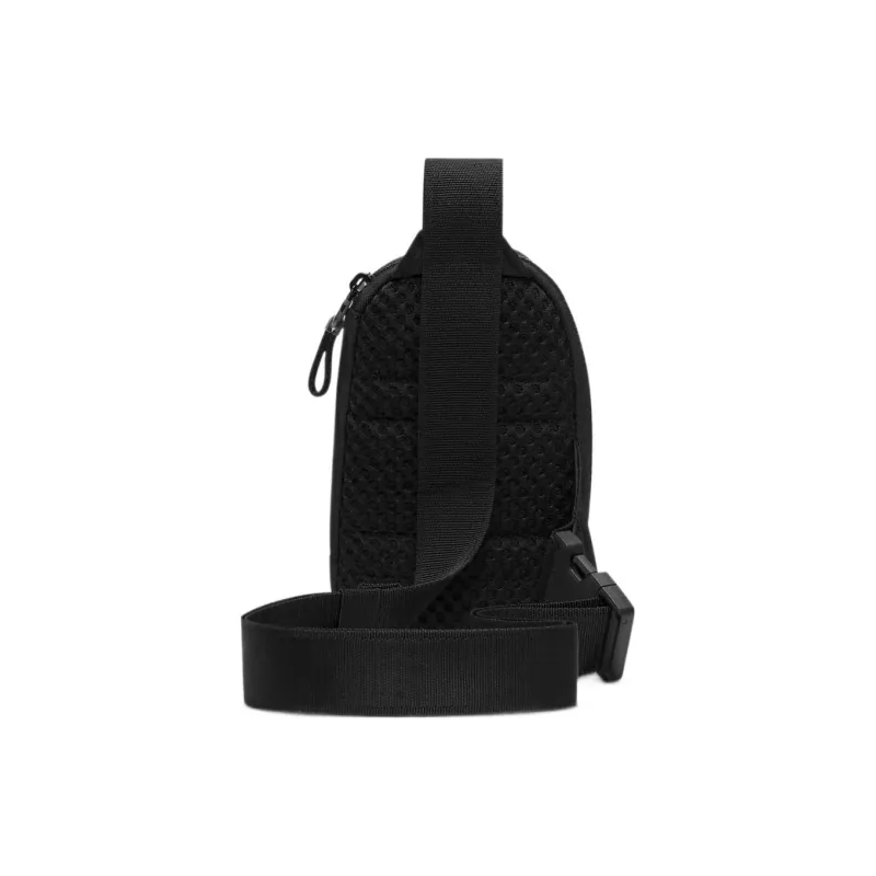 Nike Fabric One Shoulder Crossbody Bag, Sling Bag Regular Unisex Black-2