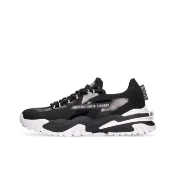 VERSACE JEANS Couture Low Top Casual Shoes Men's Black