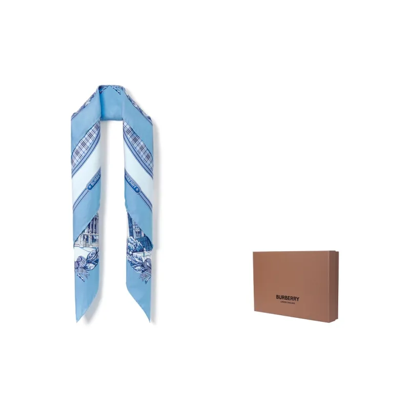 Burberry Silk Scarves Women's-2