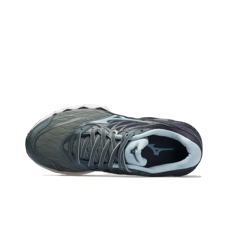 Mizuno Women's Wave Creation 20 'Graphite Cool Blue'-2